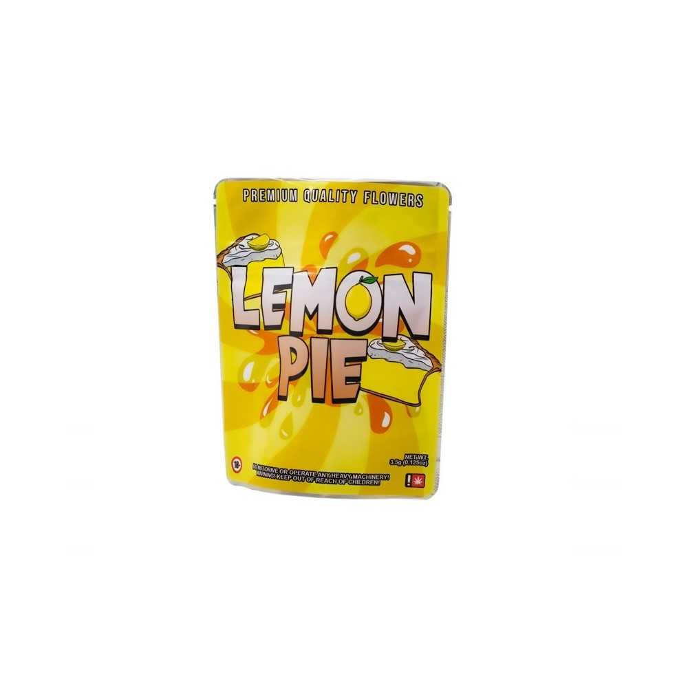 Sacchetti di Mylar per torta al limone 3,5g  Sacchetti Mini Grip e Mylar