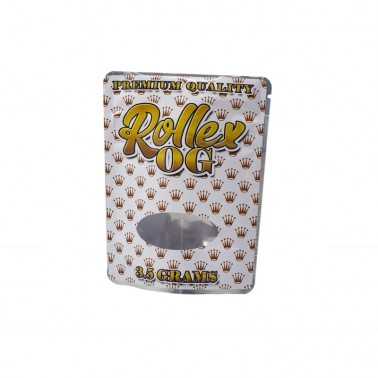 Rollex OG Mylar Bags 3,5g Mini Grip & Mylar Bags