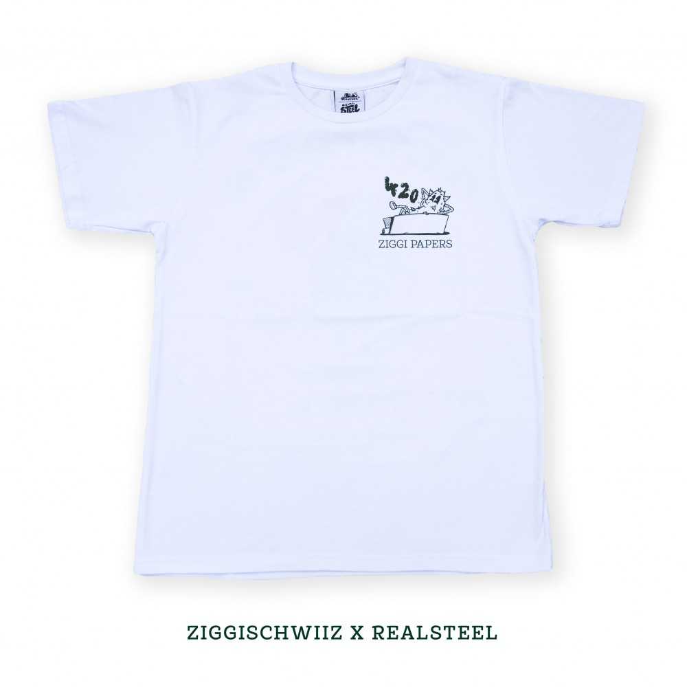 Ziggi Schwiiz x Realsteel 420 Edition T-Shirt Ziggi Clothing