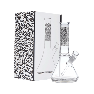 Bong K-Haring Schwarz & Weiß K.Haring Bongs