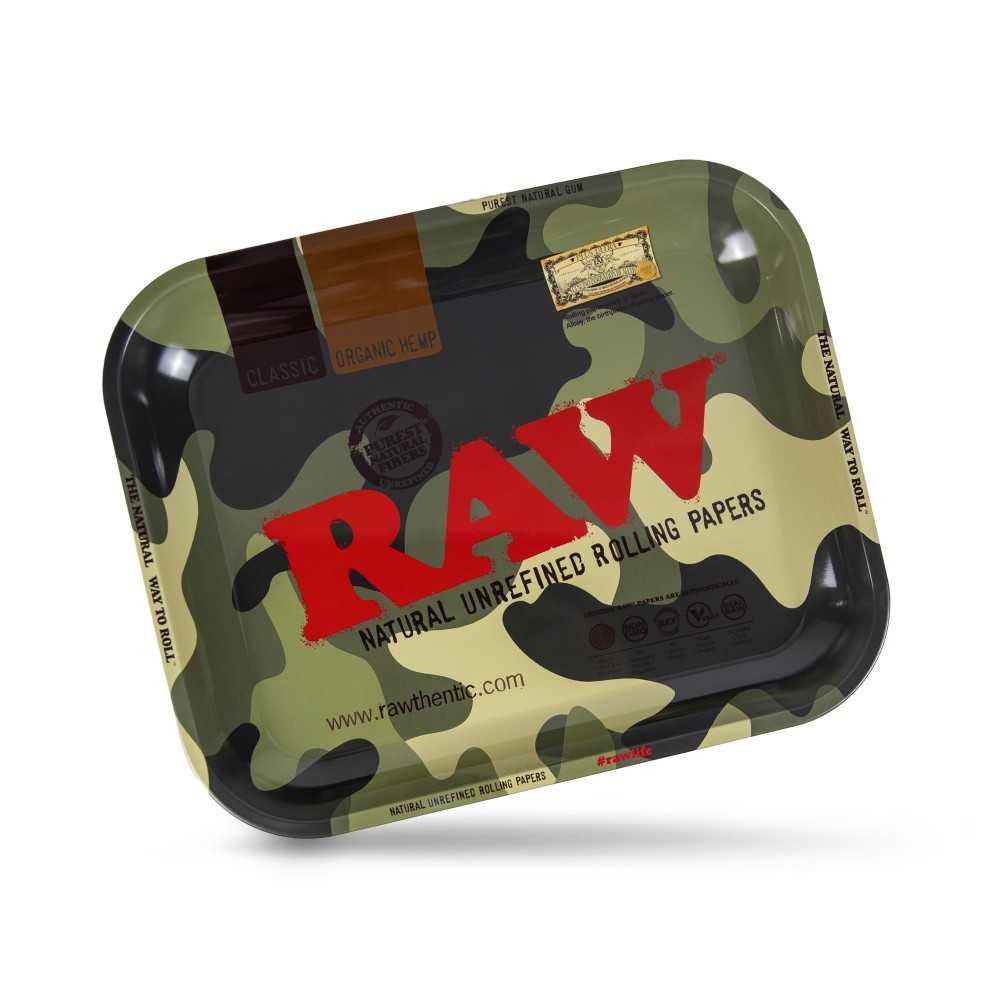 Tablett zum Rollen RAW "Camo" L RAW Tablett zum Rollen
