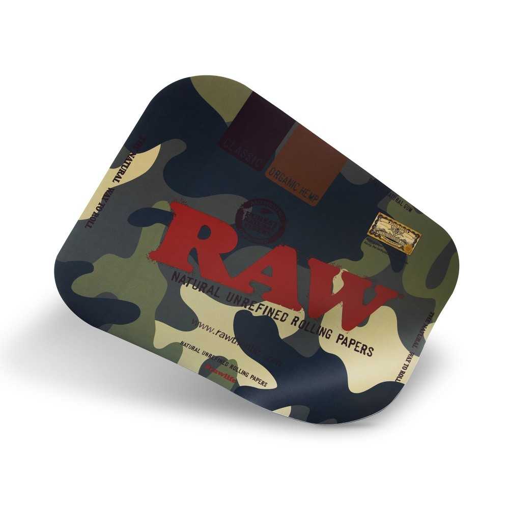 RAW CAMO MAGNETIC COVER Large RAW Rolling tray