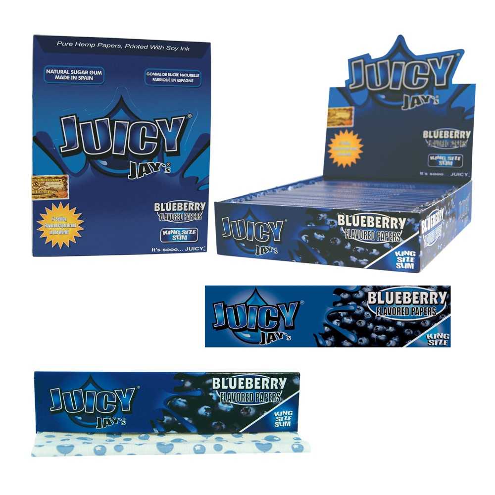 Rolling Paper Juicy Blueberry Juicy Wrap Blatt zum Rollen