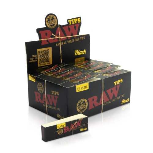 Raw Black Naturel Original Filtre (Carton) RAW Filtres