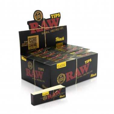 Raw Black Naturel Original Filtre (Carton) RAW Filtres (charbon actif, carton, cellulose et autres)