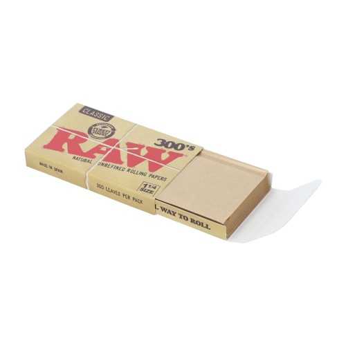 Raw 300's Classic (300 pieces) RAW Rolling Paper