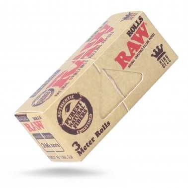 Raw Rolls King Size 3m RAW Feuille à rouler