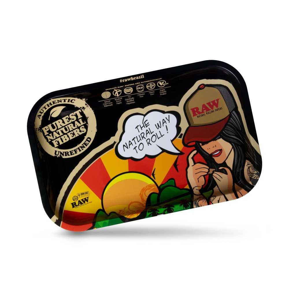 Raw Brazil Small Rolling Tray RAW Rolling tray
