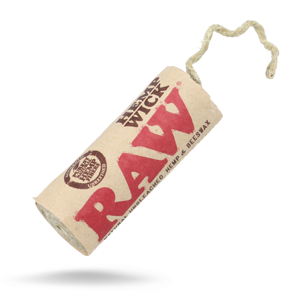 Stoppino di canapa grezza 6m RAW Artista Bong