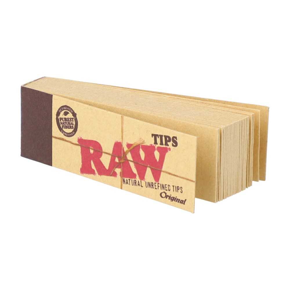 Carton Raw Naturel Original Tips Filter RAW Filters (activated carbon, cardboard, cellulose and others)