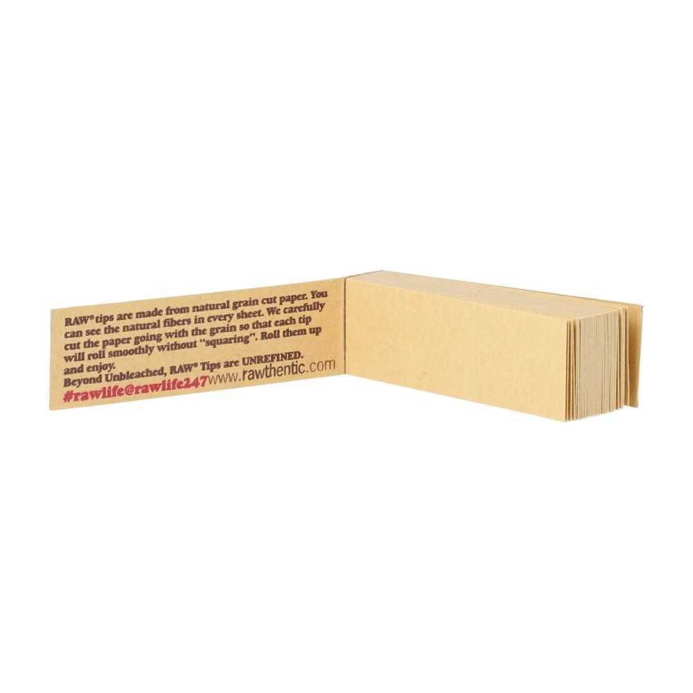 Carton Raw Naturel Original Tips Filtre RAW Filtres (charbon actif, carton, cellulose et autres)