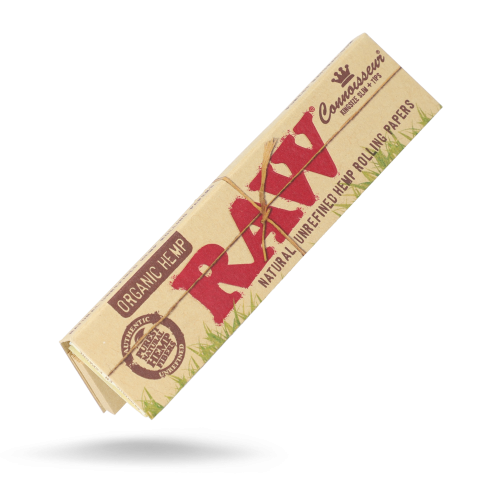 Raw Slim Organic Connoisseur + Tips RAW Foglio di rotolamento