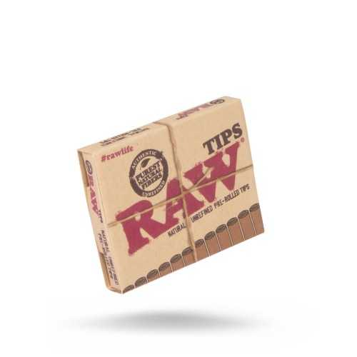 Raw Perfeco Pré-Roulé Cone Filtre RAW Filtres