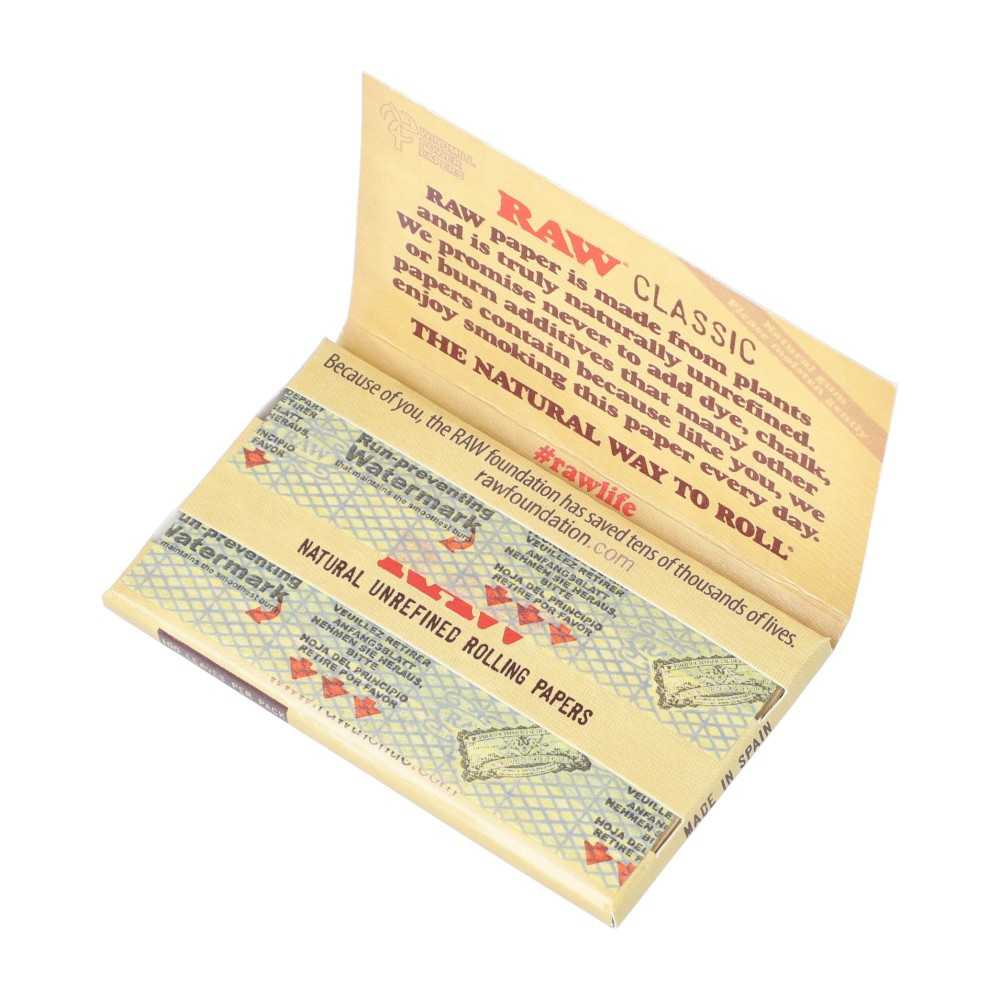 Raw Single Wide 1/2 RAW Feuille à rouler