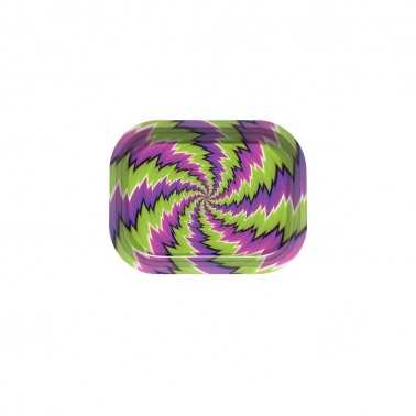 Tablett zum Rollen Smoking Arsenal "Swirl" Mini Smoke Arsenal Tablett zum Rollen