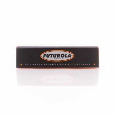 Feuille à rouler Futurola King Size Slim Regular + Filtres Futurola Feuille à rouler