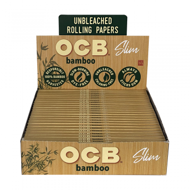 Feuille à rouler OCB Bamboo King Size Slim (carton) OCB Feuille à rouler