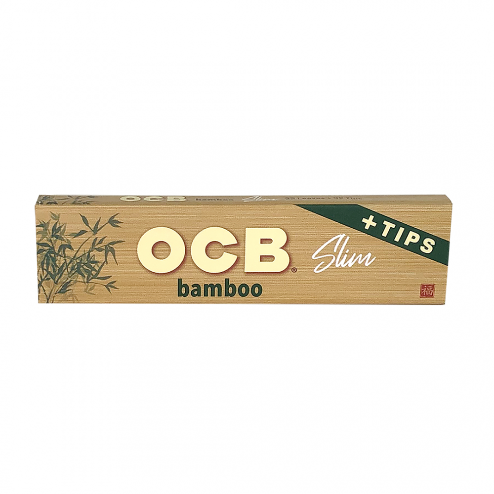 Feuille à rouler OCB Bamboo King Size Slim + Filtres OCB Feuille à rouler