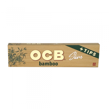 Feuille à rouler OCB Bamboo King Size Slim + Filtres OCB Feuille à rouler
