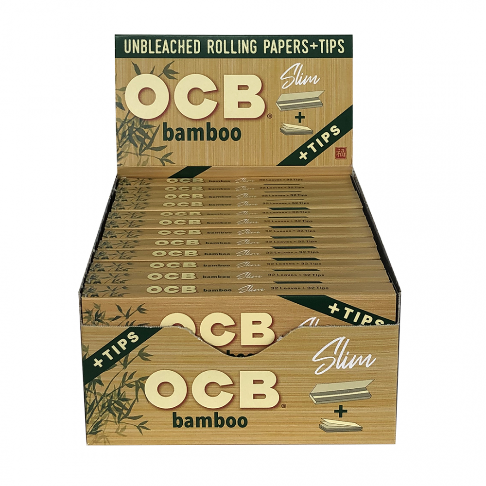 Carta da rollare OCB Bamboo King Size Slim + Filtri (scatola) OCB Carta da rollare
