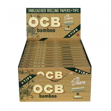 OCB Carta da rotolo Bamboo King Size Slim + filtri (confezione) OCB Foglio di laminazione