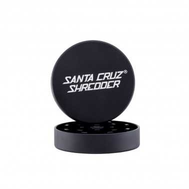 Smerigliatrice Santa Cruz Shredder 2 parti alu piccolo Nero opaco Santa Cruz Shredder Smerigliatrici