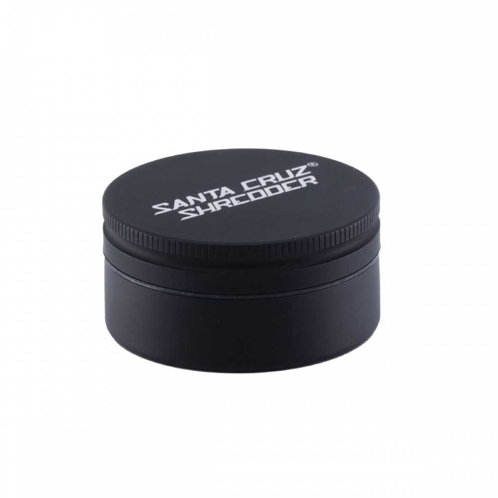 Smerigliatrice Santa Cruz Shredder 2 parti alu piccolo Nero opaco Santa Cruz Shredder Smerigliatrici