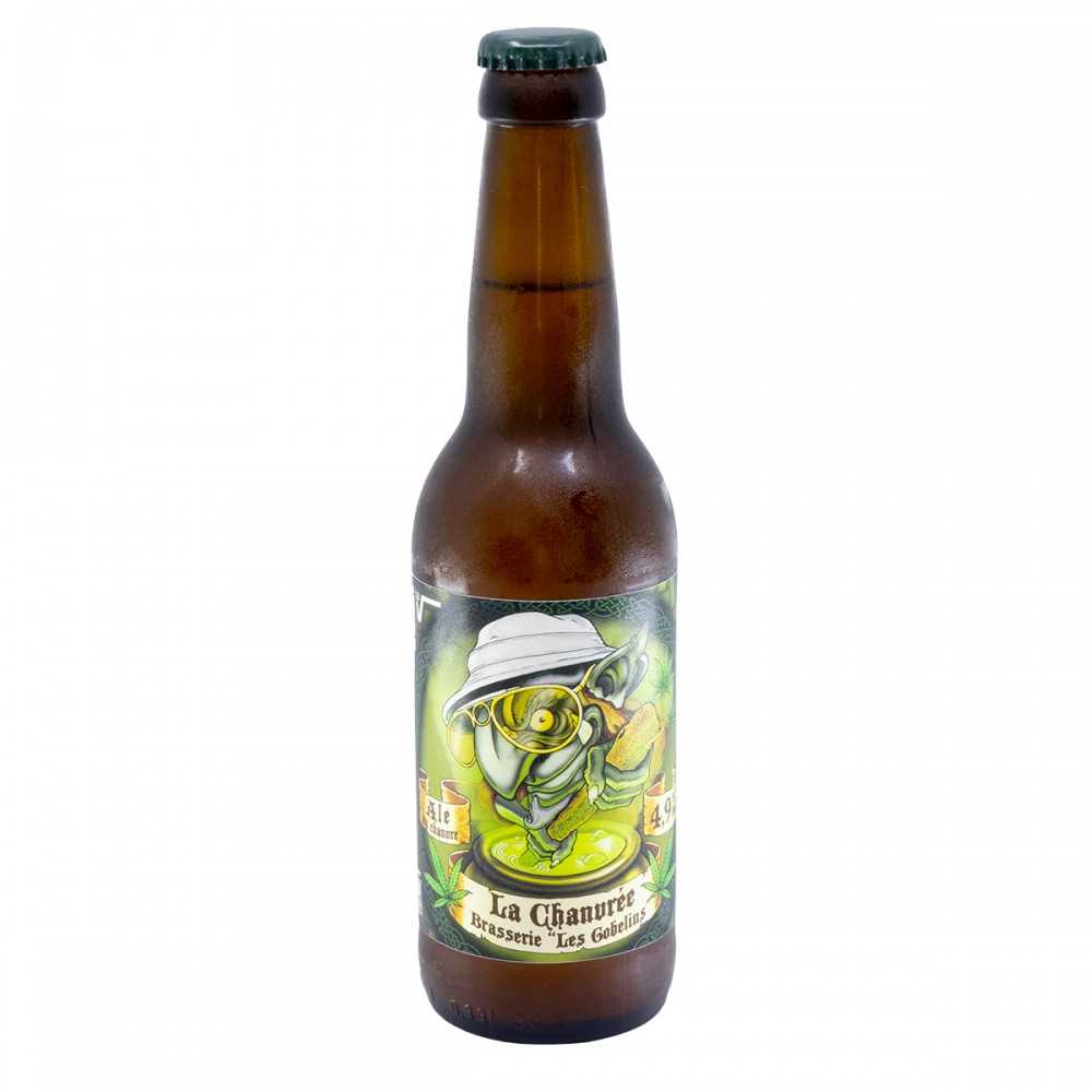 Bière Artisanale Les Gobelins & LBV "La Chanvrée"  Boisson alcoolisée