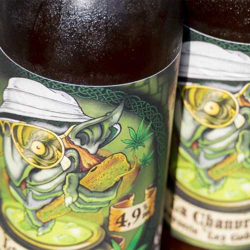 Craft Beer Les Gobelins & LBV "La Chanvrée" Alcoholic beverage