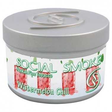 Shisha-Tabak Social Smoke Watermelon Chill Social Smoke Produits non livrable à l'etranger