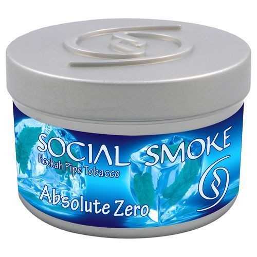 Tabac à Shisha Social Smoke Absolute Zero Social Smoke Produits non livrables à l'etranger