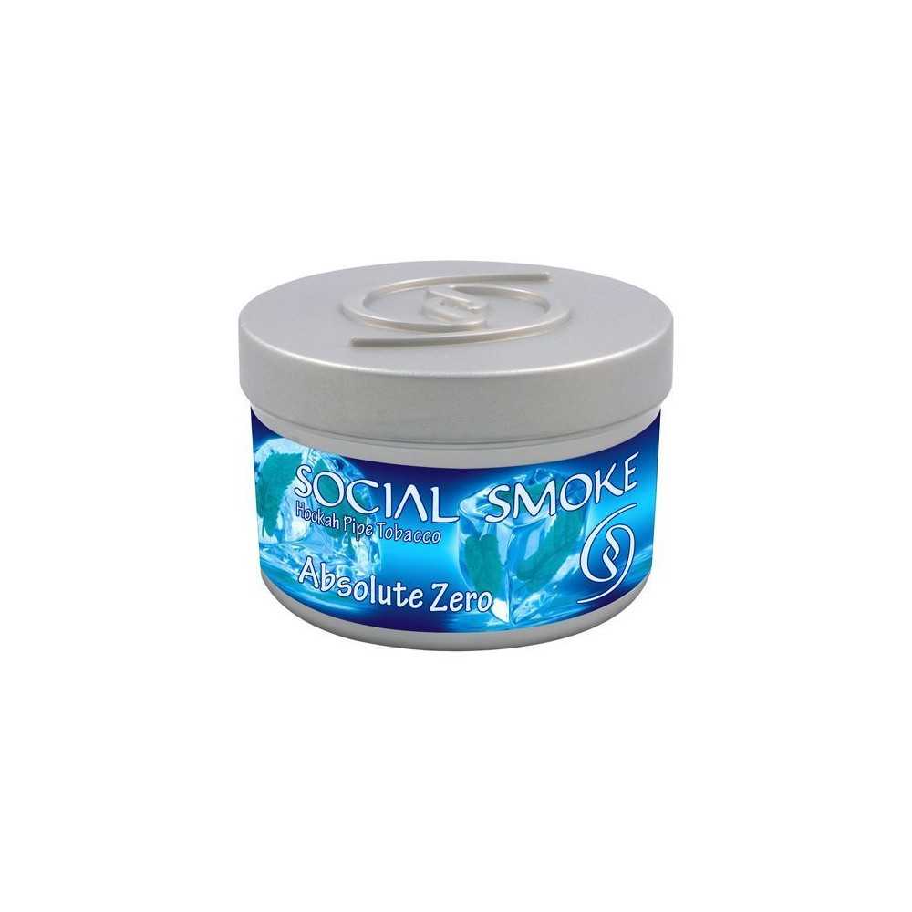 Shisha Tobacco Social Smoke Absolute Zero Social Smoke Products
