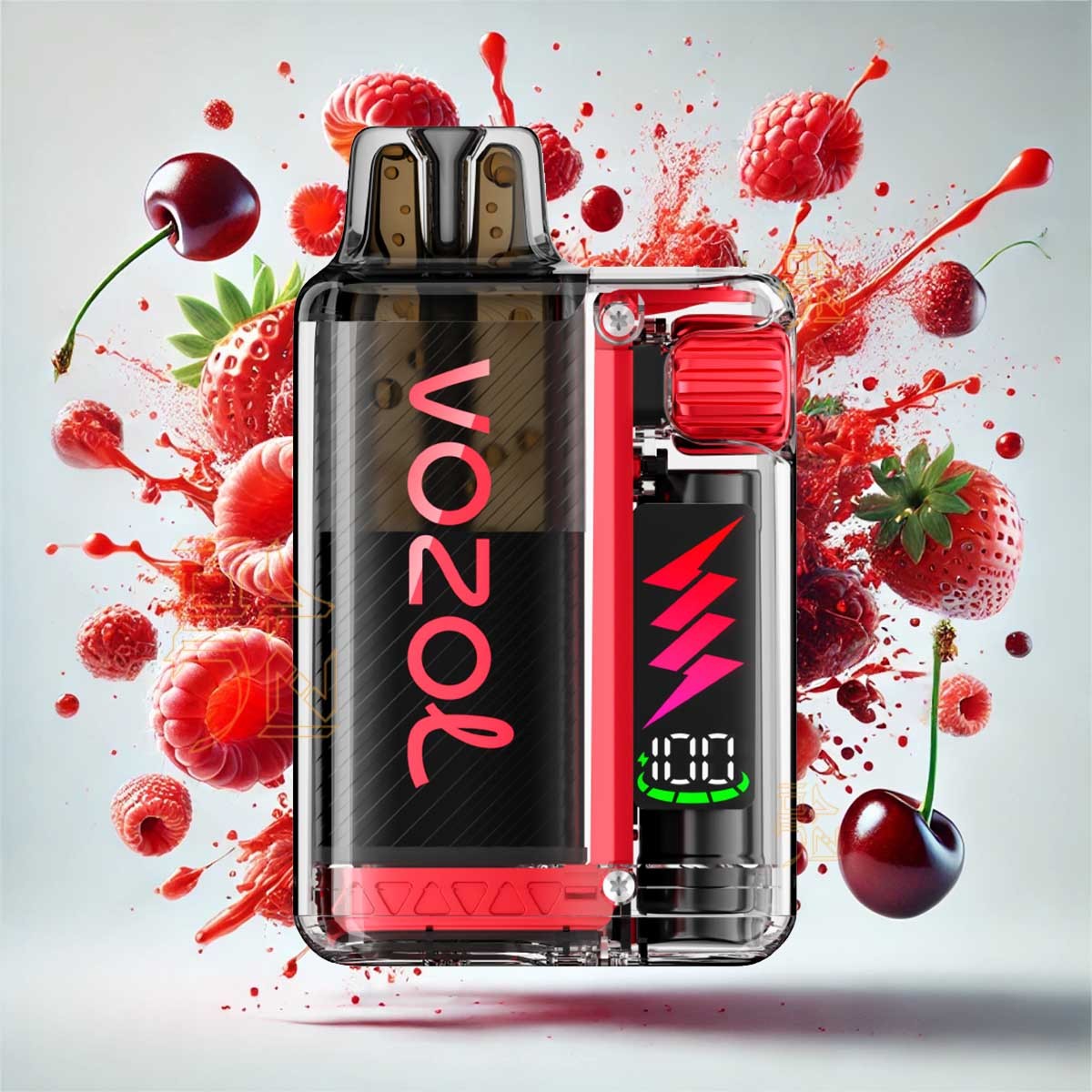 Vozol Vista Plug Starter Kit Strawberry Raspberry Cherry 20mg - Products